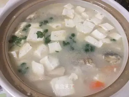 Tofu soup
