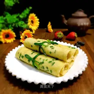 Onion eggcake