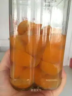 Coughing orange ice cream