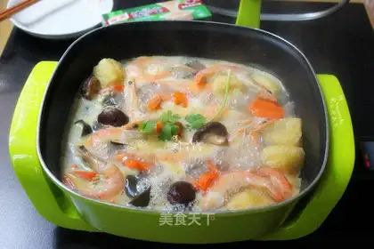 Seafood pan