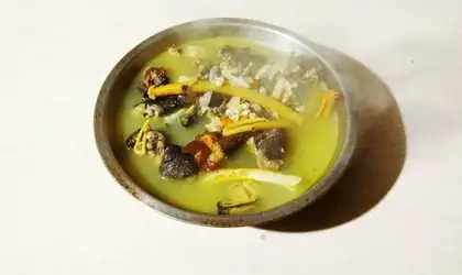 The medicine is chicken soup
