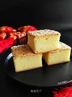 Sesame block cake