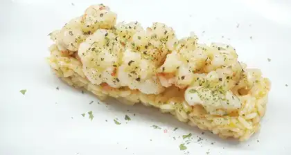 Lobster cream crab-flavored rice