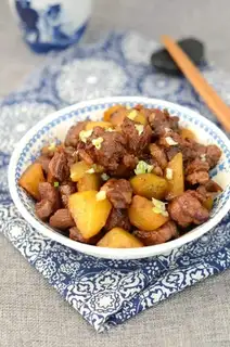 Carrot and lamb