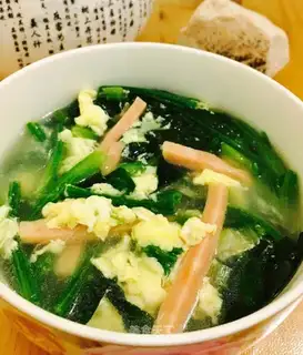 Spinach soup