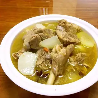 Lamb radish soup