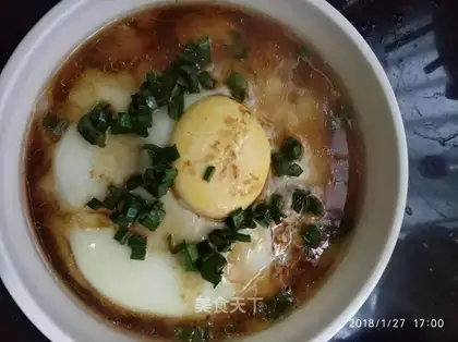 Potato steamed eggs