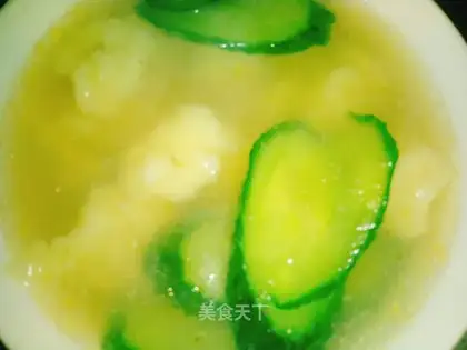cucumber fishball soup