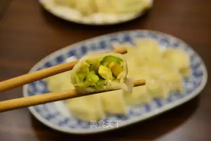 Squid egg dumplings