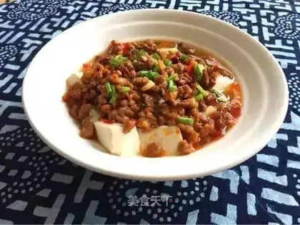 Meat and tofu