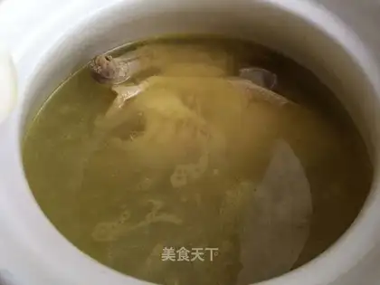 Hot old hen soup