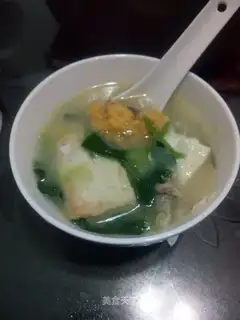 Tofu soup