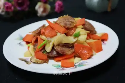 Weenie fried abalone mushrooms