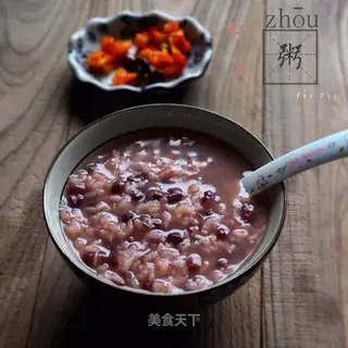 Red bean congee