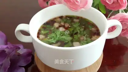 Home goat soup