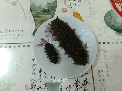 Quick bubble sea cucumber