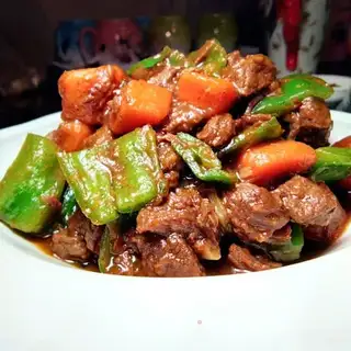 Home-cooked beef