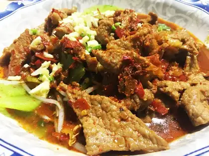 Boiled beef