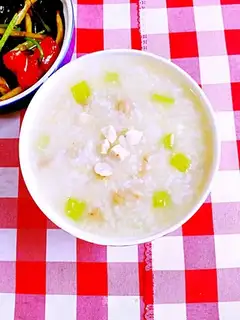 Celery scrawny porridge