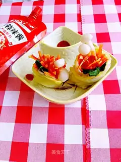 Emerald Vegetable Rolls