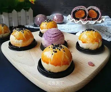 Two colored souffles