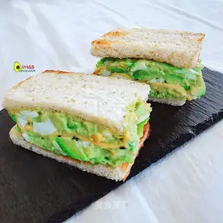 Butter egg sandwich