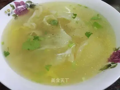 Fish fin stew