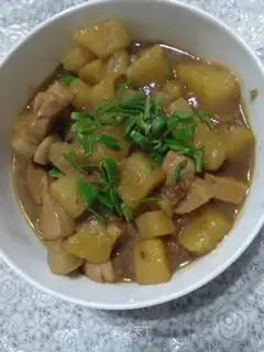 Potato pork