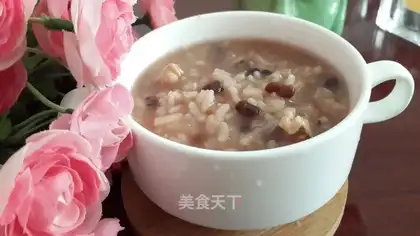The beauty of the pecan porridge
