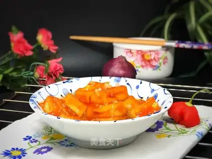 Creamy tomato tofu