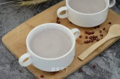 Silver ear red bean soy