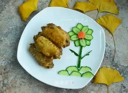 Curry chicken wings