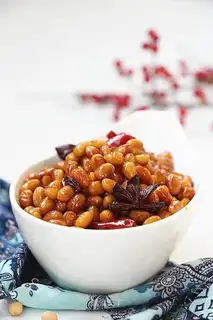 Five soy soy beans