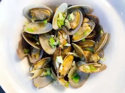 It's steaming clams