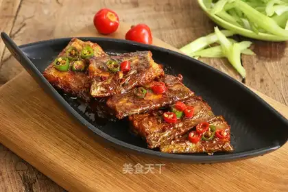 Red-fried fish