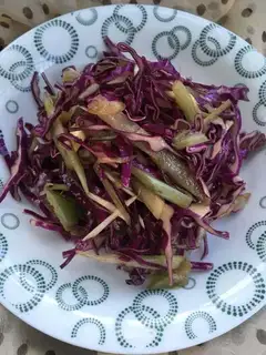 Slurped kale
