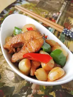 Garlic burns black fish