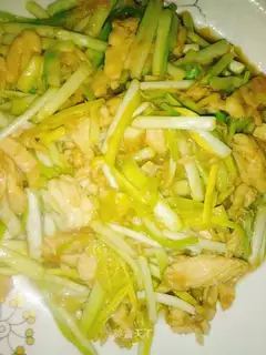 The yellow fried chicken silk