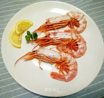 Salted Argentine red shrimp