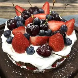 Chocolate naked cake