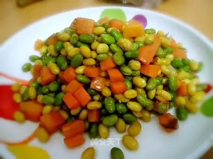 Three-coloured beans