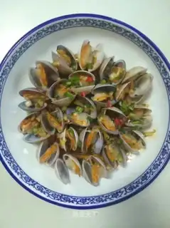 Fry clams