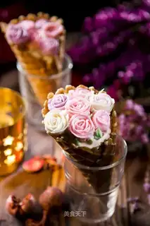 Korean flower cake
