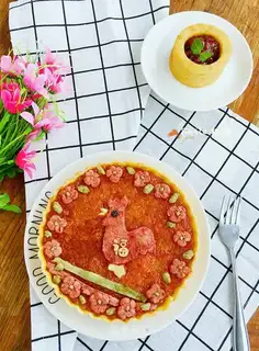 Sweet jam pie
