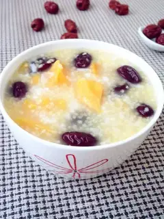 Red potato date congee