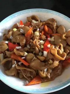 It's a fried intestine