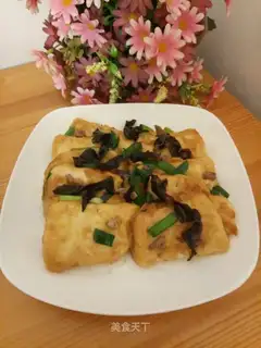 Homemade tofu