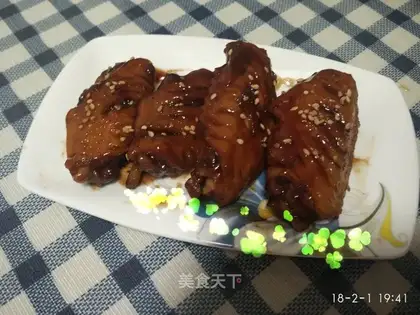 Coke chicken wings