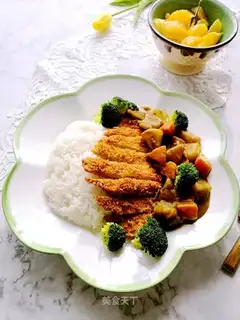 Curry pork chops