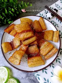 Fried eels dry